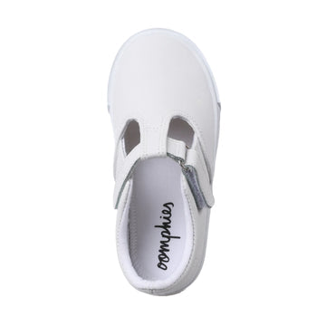 Khloe White Leather Shoe