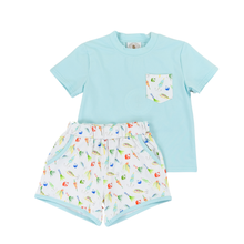  Gone Fishing Pocket Shorts Set