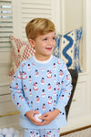 Smitty Sweatshirt: Frosty Friends with Beale Street Blue
