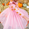 Pumpkin blush long sleeve tutu dress