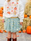 Pumpkin Daisy Doodle short sleeve t-shirt