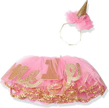  1st Birthday Tutu & Headband Set