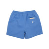 Sheffield Shorts (Twill): Sunrise Boulevard Blue With Saratoga Stone Stork