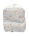 Mini Backer: Floral Medallion Blue