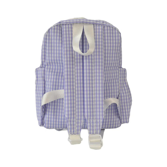 Mini Backer: Gingham Lilac