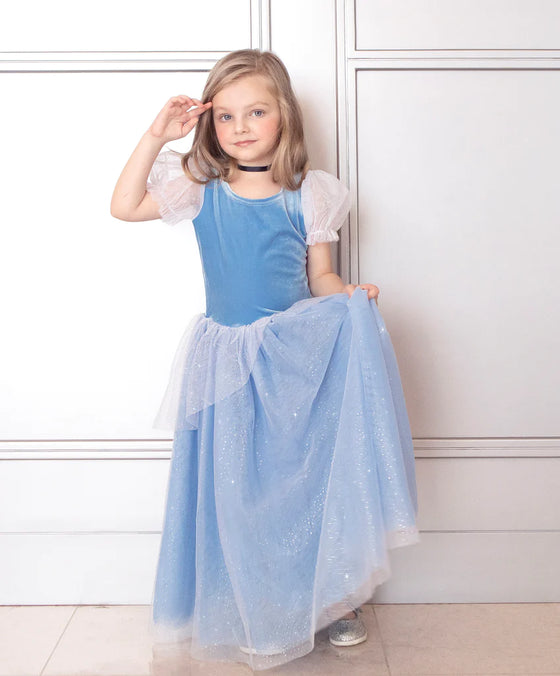 Princess Cinderella blue dress
