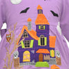 Spooky House Embroidered Dress