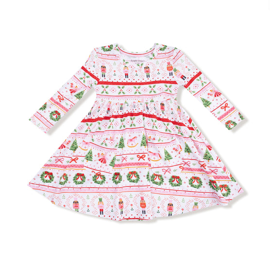 Twirly Dress: Sugar Plum Fairy- Nutcracker Fair Isle