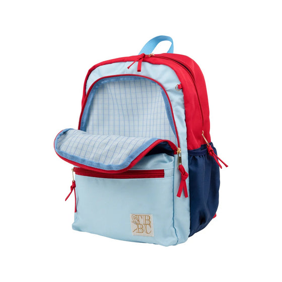 Don't Forget Your Backpack Backpack: Richmond Red, Buckhead Blue, & Nantucket Navy With Get In Line Lining