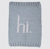 hi. Hand Knit Blanket