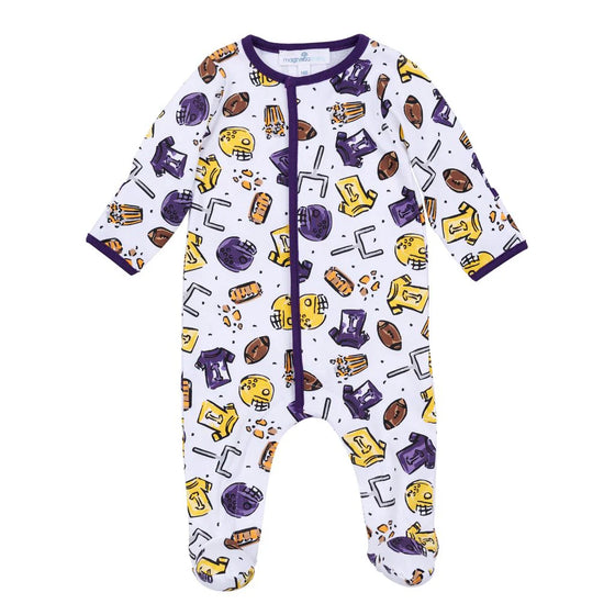 Future Draft Footie: Purple & Gold