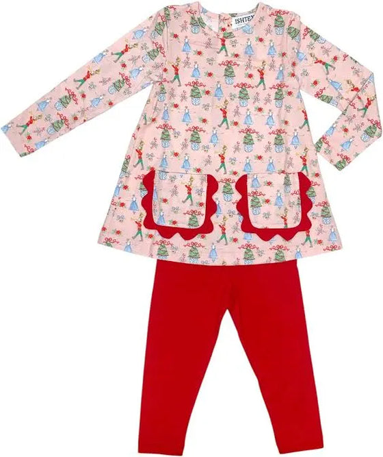 Nutcracker Leggings Set