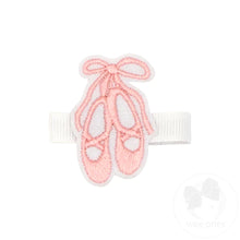  Felt Ballet Slippers Hair Clip