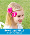 Small (Medium) Solid Color Hair Bow