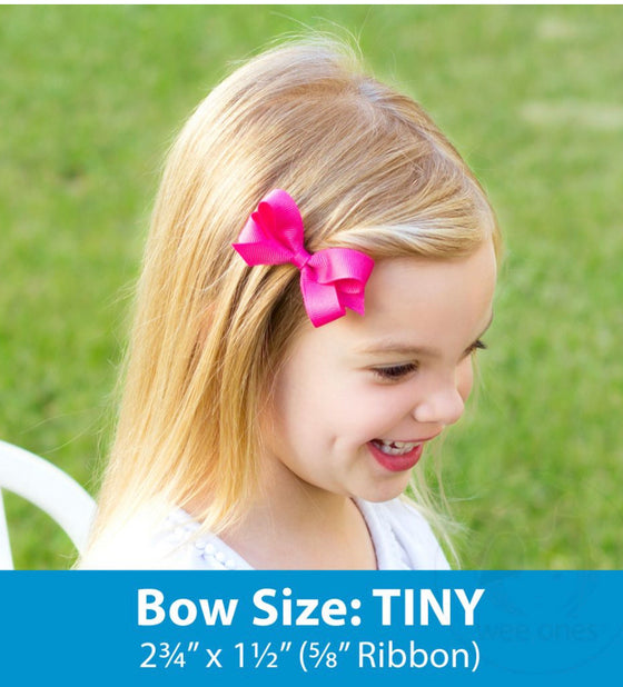 Tiny Hair Bow 5 Pack
