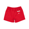 Sheffield Shorts: Richmond Red With Multicolor Stork