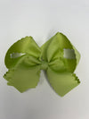 Scalloped Medium Hair Bows