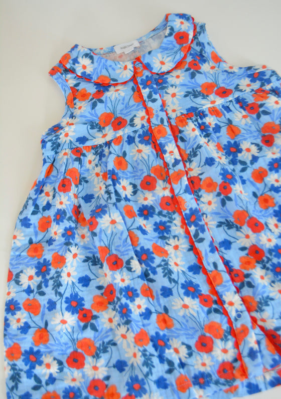 Poppy Days The Jill- Peter Pan Collar with Ric Rac trim