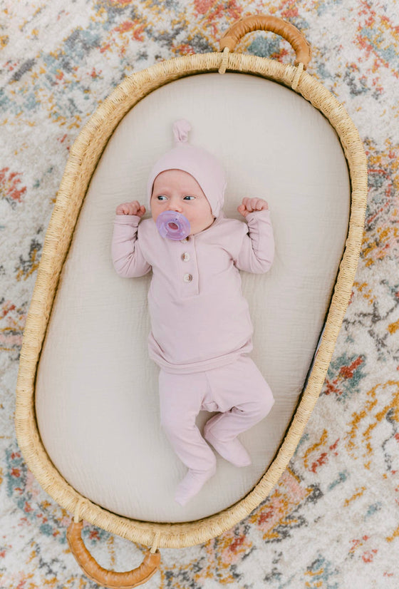 Top & Bottom Baby Outfit: Hat & Headband Bundle