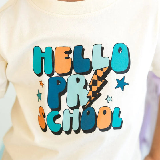 HELLO PRESCHOOL SHORT SLEEVE T-SHIRT