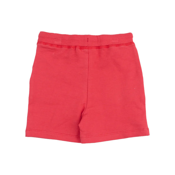 Pocket Shirt and Short French Terry: Stripe Vintage Red
