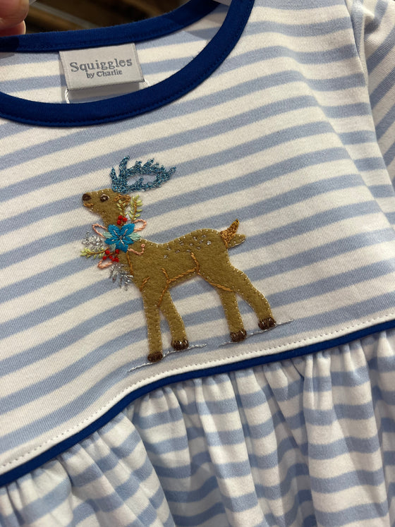 Prissy Prancer Popover Dress