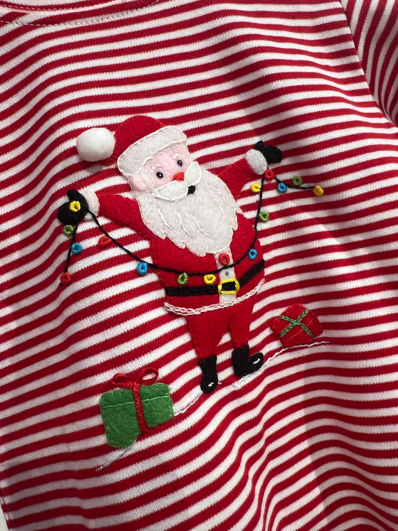 Twinkling Santa Crewneck Set