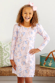  Long Sleeve Penny's Play Dress: Gourd-geous