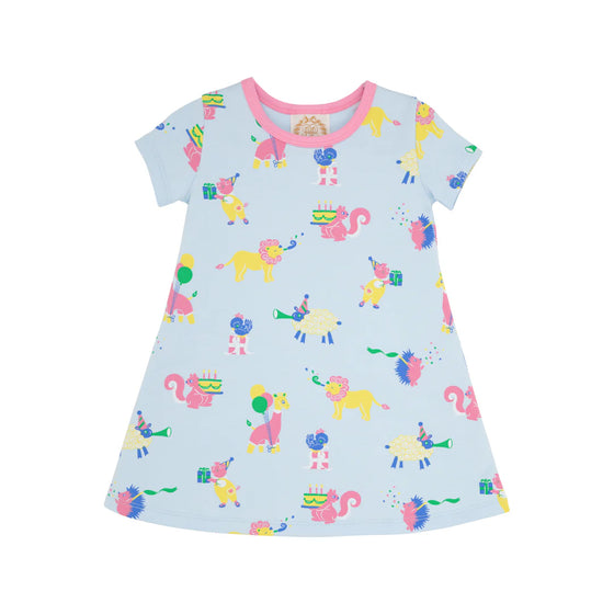 Polly Play Dress s/s: Party on Party Animals