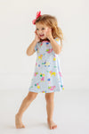 Polly Play Dress s/s: Party on Party Animals