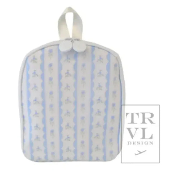 Bring It Lunch Bag: Ribbon Floral Blue