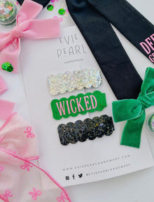  Wicked Sparkle Snap Clip Set