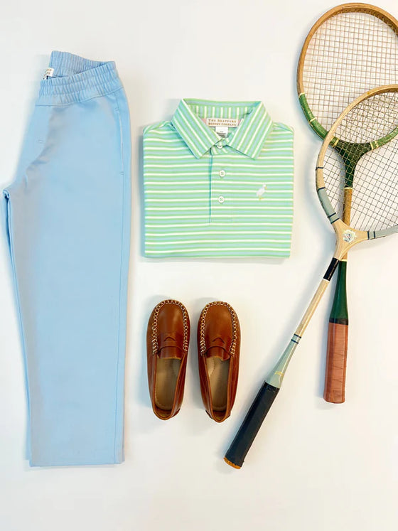 Prim & Proper Polo: Summer County Stripe