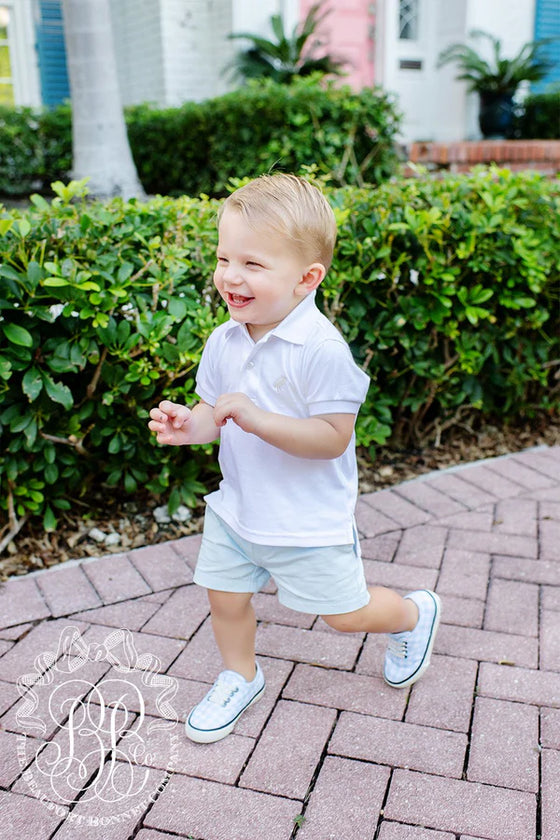 Sheffield Shorts- Twill: Buckhead Blue