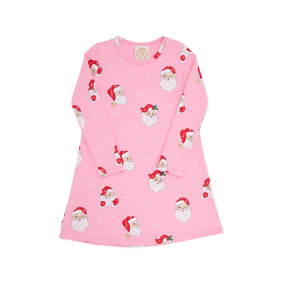 Long Sleeve Polly Play Dress: Dear Santa