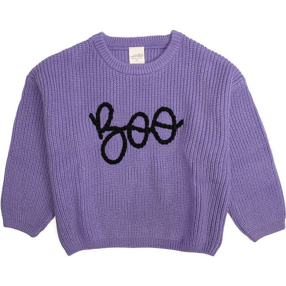 Boo Yarn Knit Sweater