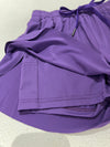 Purple Butterfly Athletic Shorts