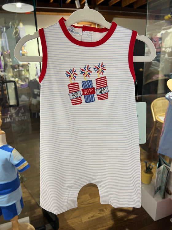 Pop! Boom! Bam! Short Playsuit