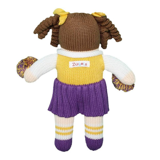 Cheerleader Knit Doll 12in.