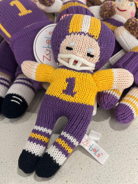 Football Knit Player 7in