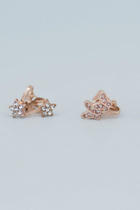 Dazzle Clip On Earrings