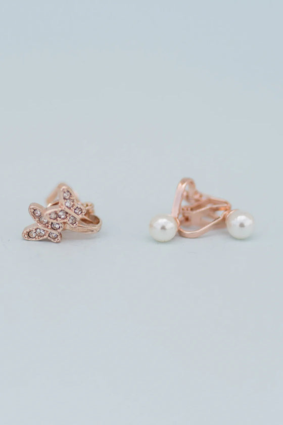 Dazzle Clip On Earrings