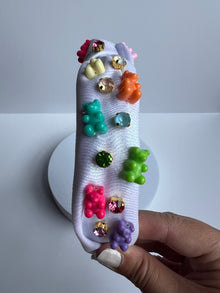  Gummy Bear Glitter Knot Headband