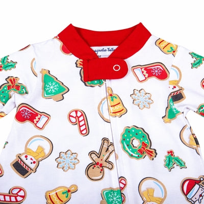 Holly Jolly Cookies Zipper Pajamas