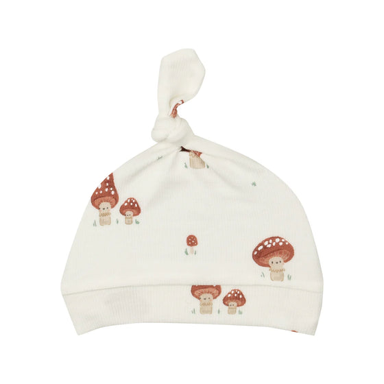 Mushroom Knotted Hat (0-3m)