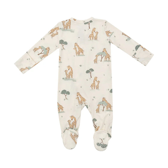 Giraffe Zipper Footie