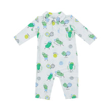  Pickleball Polo Romper: Blue