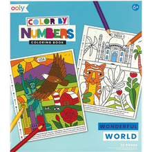  Color By Numbers Coloring Book: Wonderful World