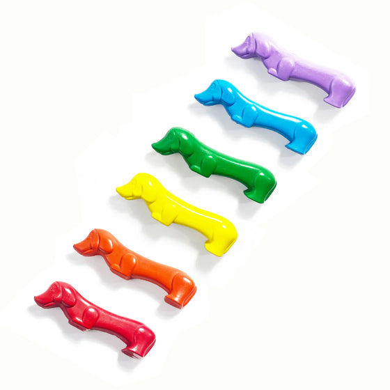 Pawsome Pups: Dog Crayon Set