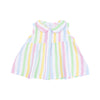 Ric Rac Stripe Button Dress